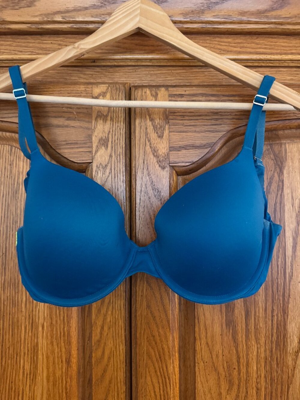 PINK Victoria's Secret Teal Blue T-Shirt Bra